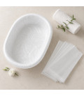 Saci pentru bazin de pedichiură cu elastic &ndash; set 100 bucăți