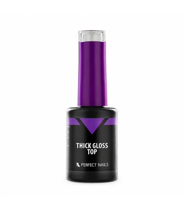 Thick Gloss Top Perfect Nails &ndash; Top Gel fără degresare 8 ml
