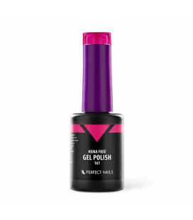 Ojă Semipermanentă Neon Pink Perfect Nails 8 ml – Roz Neon, fără HEMA și DI-HEMA