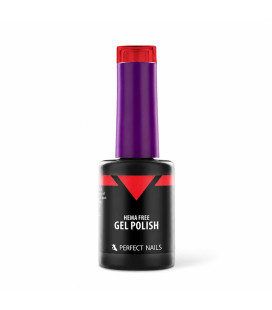 Ojă Semipermanentă Ferrari Red Perfect Nails 8 ml – Roșu Intens, fără HEMA și DI-HEMA