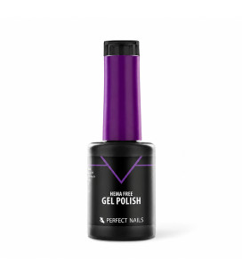 Ojă Semipermanentă Black Perfect Nails 8 ml – Negru Intens, fără HEMA și DI-HEMA