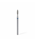 Freza Diamantată Flacără Albastră STALEKS EXPERT 2,1 mm / 8 mm pentru Manichiură și Pedichiură