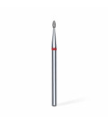 Freză Diamantată pentru Cuticule cu Cap Rotunjit Roșu STALEKS EXPERT 1,6 mm pentru Manichiură și Pedichiură