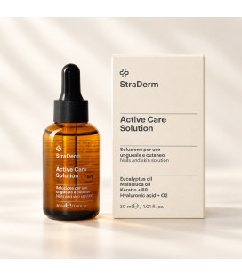 Soluție Intensivă pentru Unghii Fragile, Cuticule și Piele Active Care Solution StraDerm 30 ml