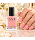 SNB Lac de unghii Anastasia, nuanță roz pastel, sticlă și aplicator.
