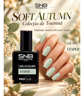 Ojă Semipermanentă GL391 SNB Professional Vesper Soft Autumn 15 ml