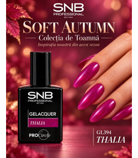 Ojă Semipermanentă GL394 SNB Professional Talia Soft Autumn 15 ml