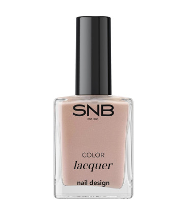 Lac de unghii Nude cu Particule Aurii Roz NLC43 Yordan Pink Glare SNB Professional 15 ml