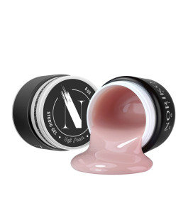 Gel de Construcție FIBER Soft Peach fără HEMA Noriko Nails Studio Gel 50 g