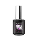 Glass Top Gel No Wipe Noriko Nails 15 ml, fără HEMA, di-HEMA și TPO, Luciu Intens, Efect de Sticlă