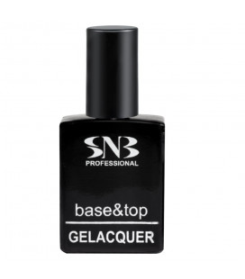 Baza/Top 2 in 1 pentru Oja Semipermanenta SNB 15 ml
