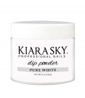 Kiara Sky Dip Powder - Pudra colorata Pure White